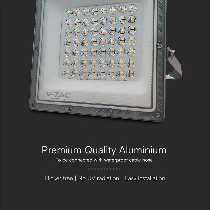 REFLECTOR LED SMD 50W 3IN1 IP65 CABLU - GRI [9]