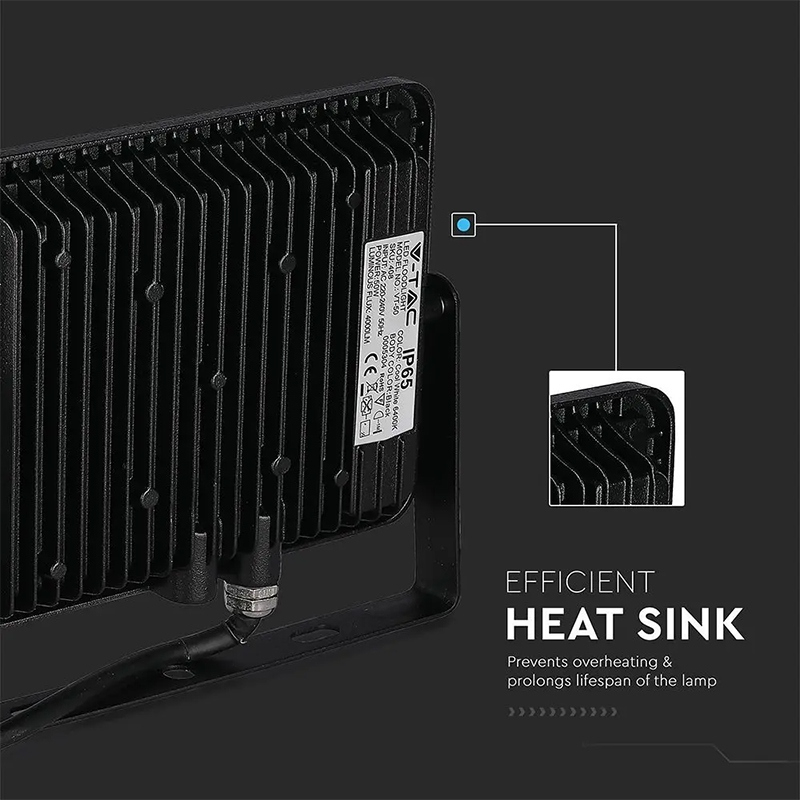 REFLECTOR LED SMD 50W 4000K IP65 NEGRU, CIP SAMSUNG [15]