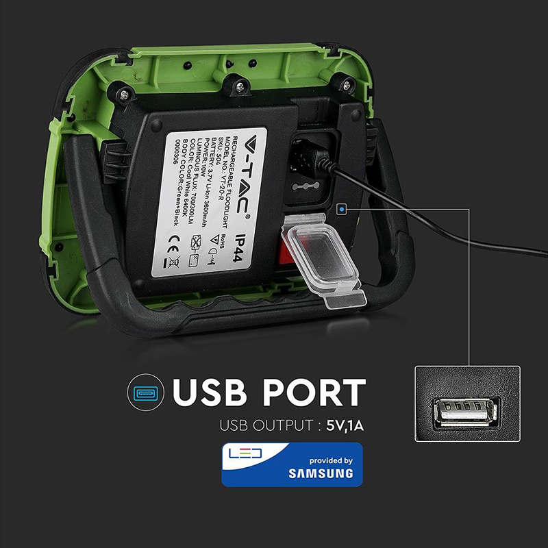 REFLECTOR PORTABIL 20W IP44 4000K, CIP SAMSUNG [7]