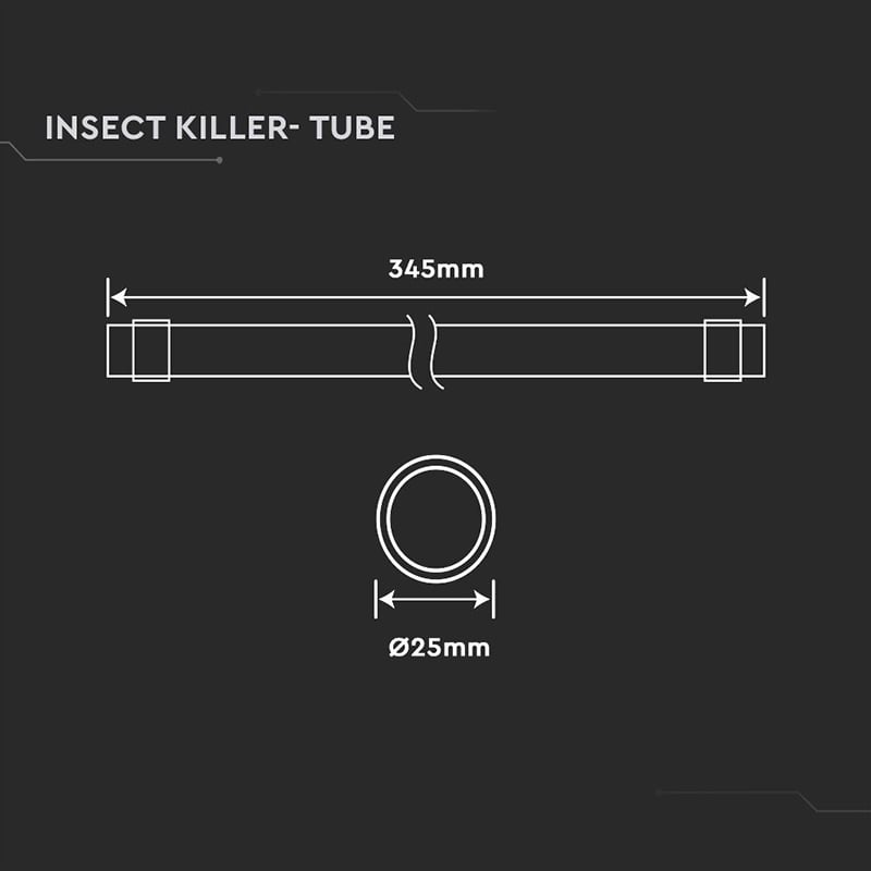 REZERVA TUB T8 UV ANTI-INSECTE 10W 15X345MM [4]