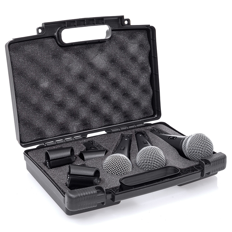 Set 3 Microfoane de Mână + 3 Nuci Microfon [6]