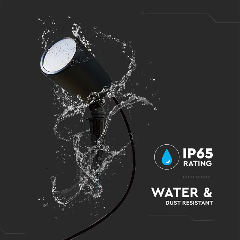 SET CORP ILUMINAT LED RGB 3IN1 5.2W IP65 - NEGRU [6]