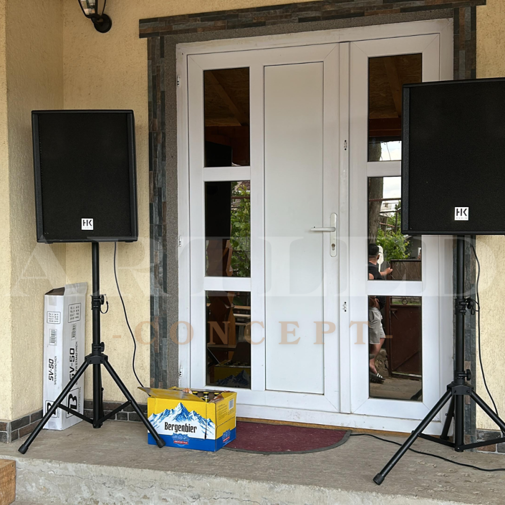 Set suport boxe reglabile 72-130 cm max 30 kg cu husa de transport [4]