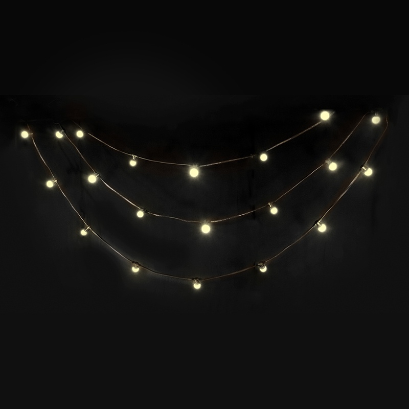 SIR ILUMINAT FESTIV 10M IP44 CU 20 BECURI LED ALB CALD [3]