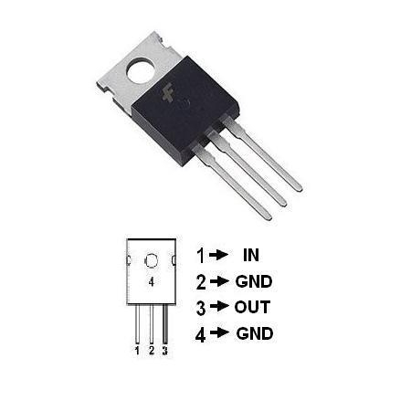 STABILIZATOR TENSIUNE POZ.3 TERMINALE, 9V 1A [1]