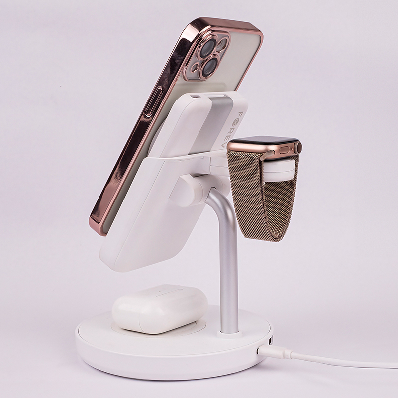 STATIE INCARCARE 5 IN 1 CU INCARCARE WIRELESS MAGNETIC - ALB [5]