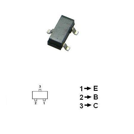 TRANZISTOR SMD 45V, 100MAH, 100MHZ [1]