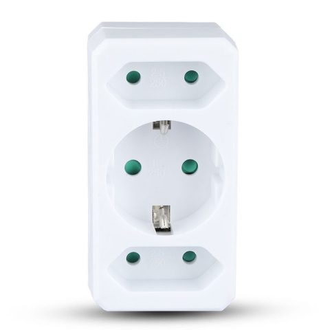 ADAPTOR 3 PRIZE 2X2.5A SI 1X16A MAX 3680W [1]