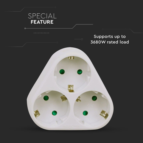 ADAPTOR 3 PRIZE 3X16A MAX 3680W [3]