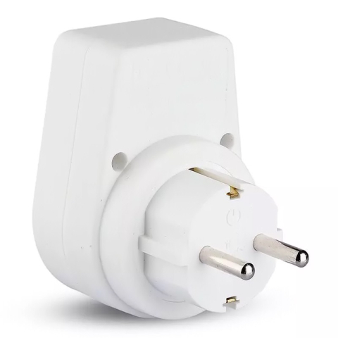 ADAPTOR PRIZA CU PROTECTIE LA SUPRATENSIUNE 16A 3680W MAX [4]