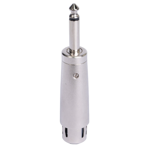ADAPTOR XLR MAMA - JACK 6.35 TATA MONO METAL [4]