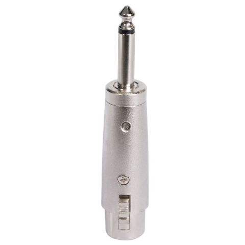 ADAPTOR XLR MAMA - JACK 6.35 TATA MONO METAL [3]