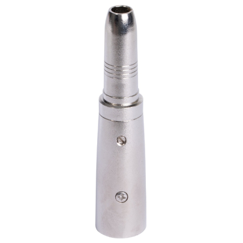 ADAPTOR XLR TATA - JACK 6.35 MAMA MONO METAL [3]