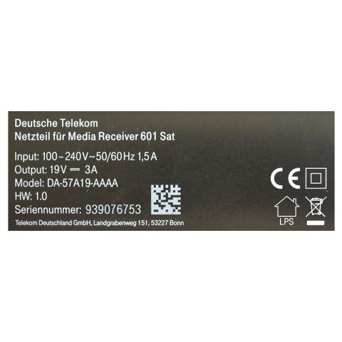 ALIMENTATOR 19V 3A MUFA 5.5/2.5 [3]