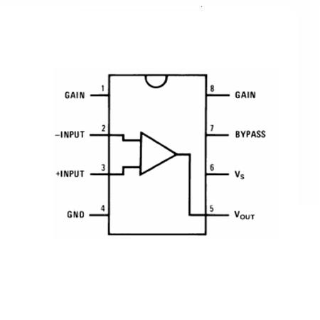 Circuite integrate - AMPLIFICATOR AUDIO DE JOASA TENSI 4/12V,325MW