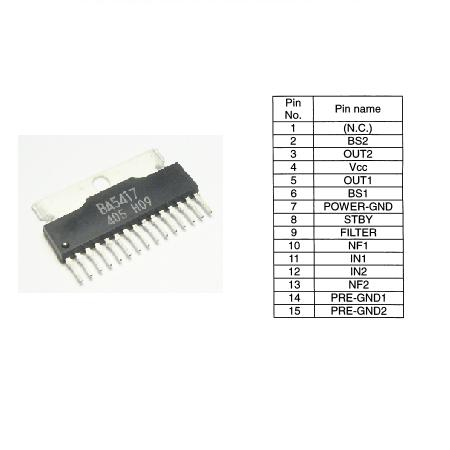 Componente Electronice - AMPLIFICATOR AUDIO DUAL 6-15V 2X5W
