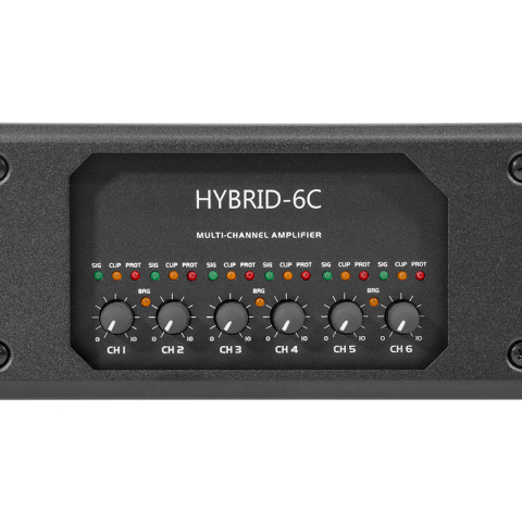 AMPLIFICATOR HYBRID 100V/240V 6X400W RMS 8OHM 6X800W RMS 4OHM [7]