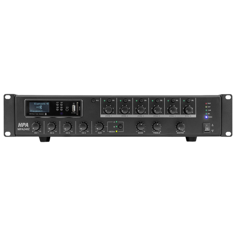 AMPLIFICATOR LINIE 19'' 110V/240W 6 ZONE BLUETOOTH/USB [1]