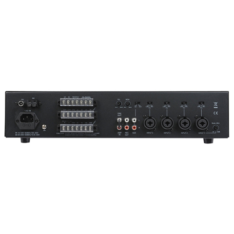 AMPLIFICATOR LINIE CU TUNER FM/AM 100V 240W 4MIC/ 2AUX [2]