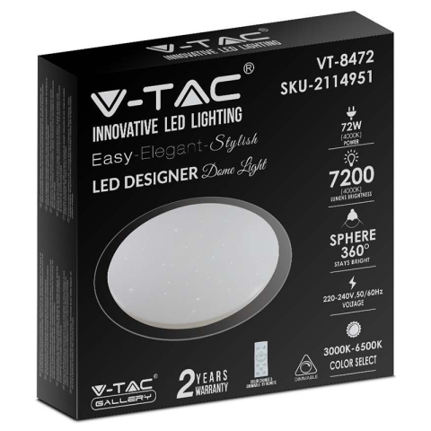 APLICA LED 36/72/36W 3IN1 DIMABIL CU TELECOMANDA [12]