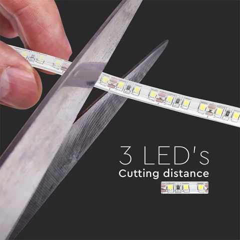 BANDA LED SMD3528 120LED/M 3000K IP65 5M [6]