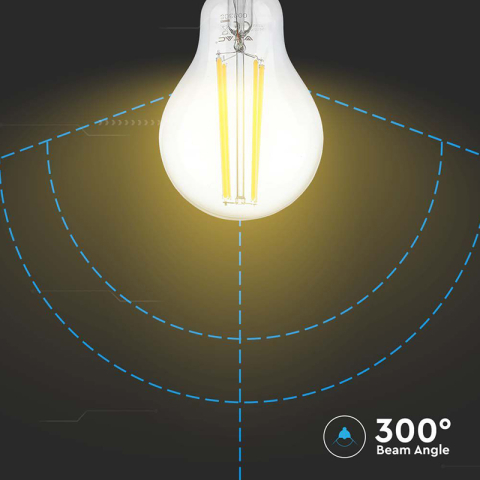 BEC A60 E27 FILAMENT LED 12W 3000K ALB CALD [5]