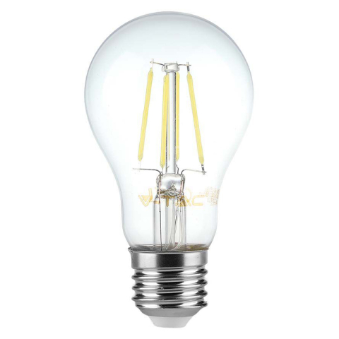 BEC E27 A60 CU FILAMENT DIMABIL LED 8W 3000K ALB CALD [1]