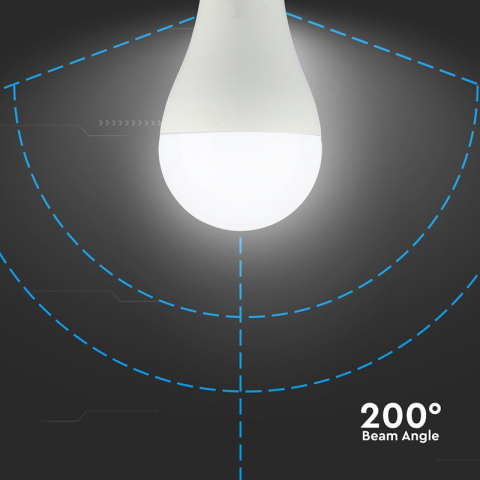 BEC LED A65 E27 15W 3000K ALB CALD [5]