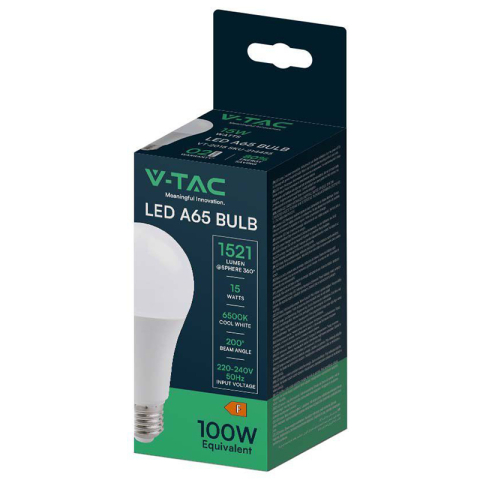 BEC LED A65 E27 15W 6500K ALB RECE [2]