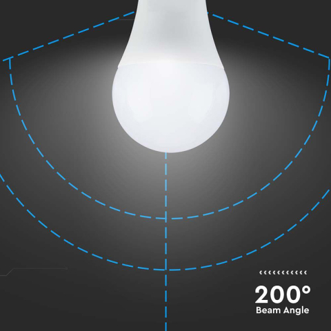 BEC LED A65 E27 17W 3000K ALB CALD [6]