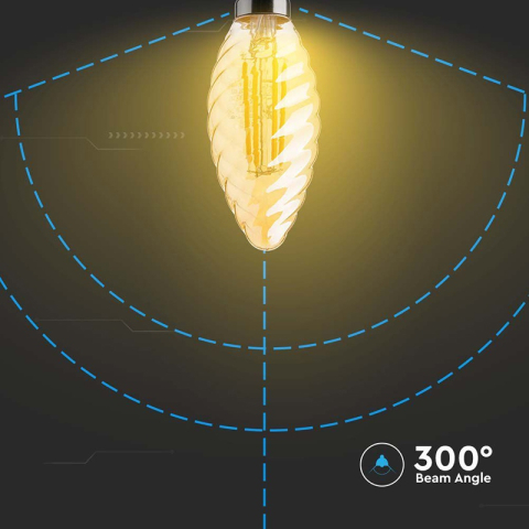 BEC LED E14 4W CU FILAMENT 2200K [5]