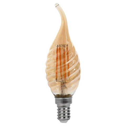 BEC LED E14 4W CU FILAMENT 2200K ALB CALD [1]