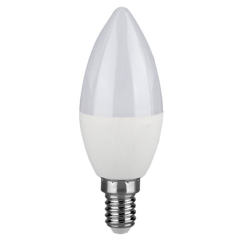 BEC LED E14 C37 4.5W 3000K ALB CALD, CIP SAMSUNG [1]