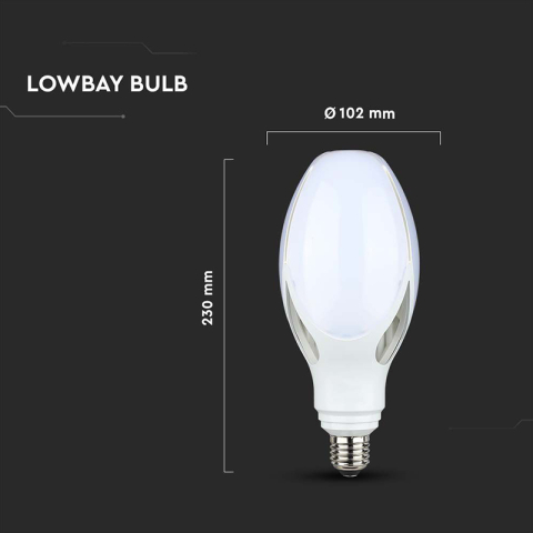 BEC LED E27 36W 4000K ALB NEUTRU CIP SAMSUNG [7]