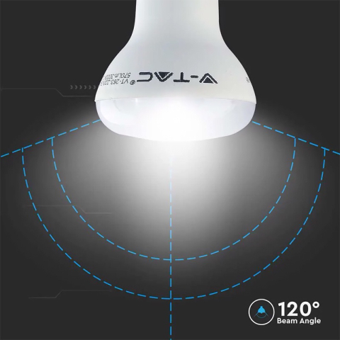 BEC LED R63 E27 8.5W 3000K ALB CALD, CIP SAMSUNG [6]