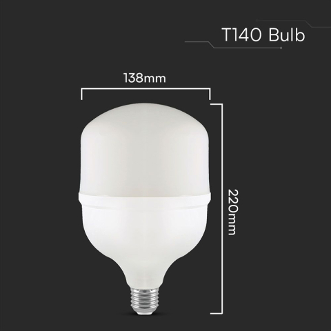 BEC LED T140 E27/E40 50W 4000K ALB NEUTRU [3]