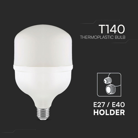 BEC LED T140 E27/E40 50W 4000K ALB NEUTRU [5]