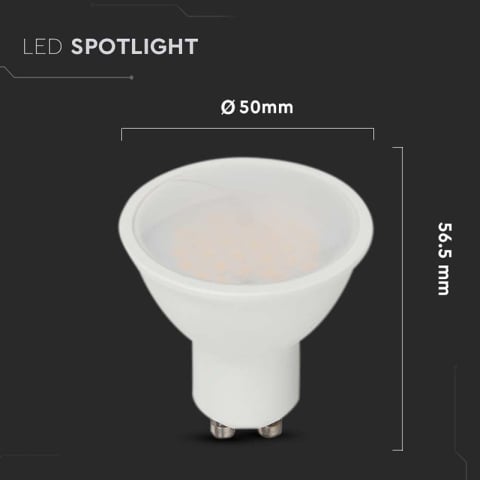 BEC SPOT LED GU10 10W 4000K ALB NEUTRU, CIP SAMSUNG [4]