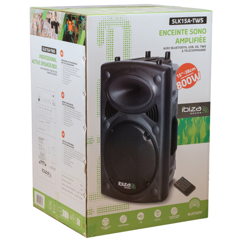 BOXA ACTIVA 15"/38CM 400W RMS USB/MP3/BT FUNCTIE TWS [5]