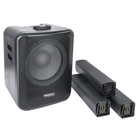 BOXA ACTIVA ILUMINAT LED TIP COLOANA 350W RMS [9]