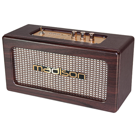 Radio / Playere / Boxe multimedia Bluetooth - BOXA BLUETOOTH MODEL VINTAGE 2X10W MADISON