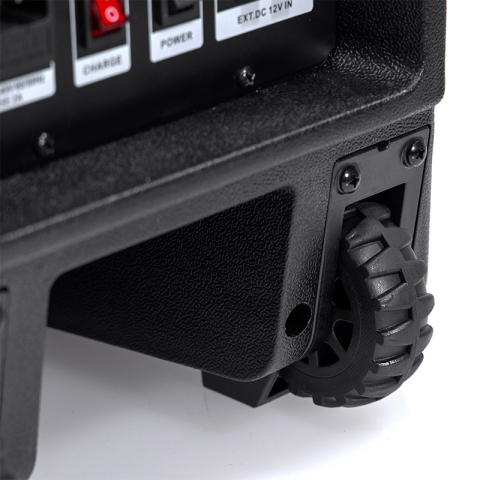 BOXA PORTABILA 12''/30CM + TWEETER 250W BT/USB/FM/SD + 2MIC VHF [14]