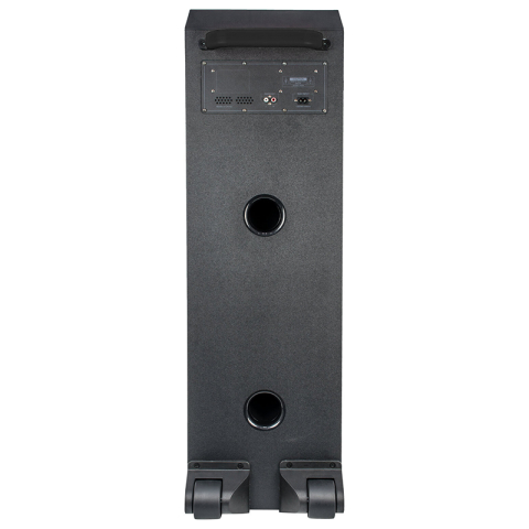BOXA PORTABILA 2X10" BLUETOOTH/AUX/USB + MIC WIRELESS UHF [5]