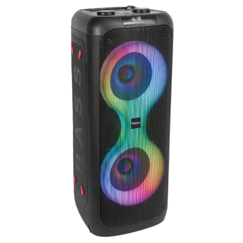 BOXA PORTABILA 2X8"/20CM 200W RMS CU USB/SD/BLUETOOTH [2]
