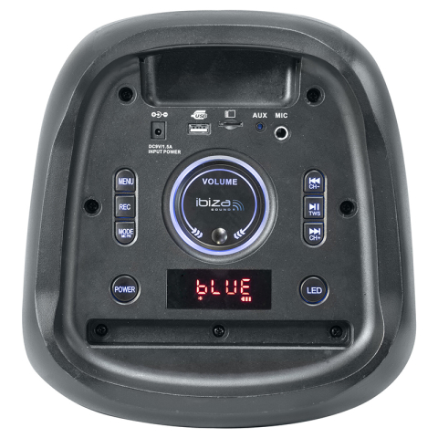 BOXA PORTABILA 2X8"/20CM TWS CU BT/USB/MSD [3]