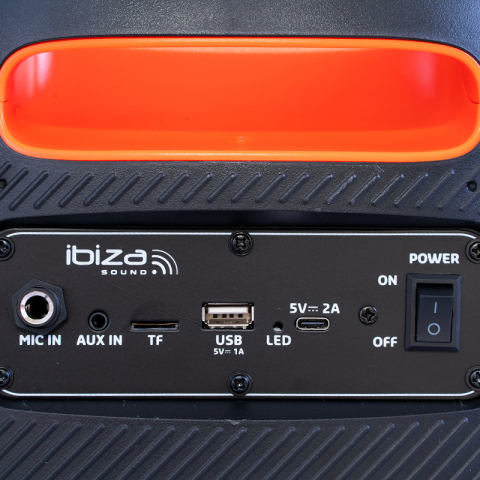 Boxă Portabilă 6.5" 16cm 100W BT/FM/USB/MSD [4]