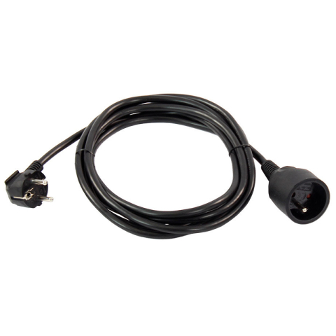 CABLU EXTENSIE(CUPLA) 20M (3GX1.5MM) - NEGRU [2]