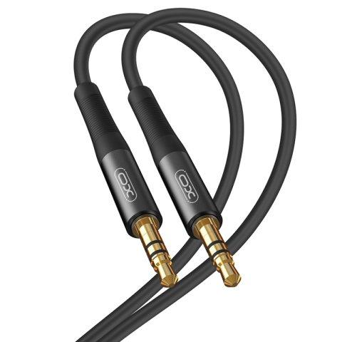 CABLU JACK TATA 3.5MM - JACK 3.5MM TATA 1M - NEGRU [2]