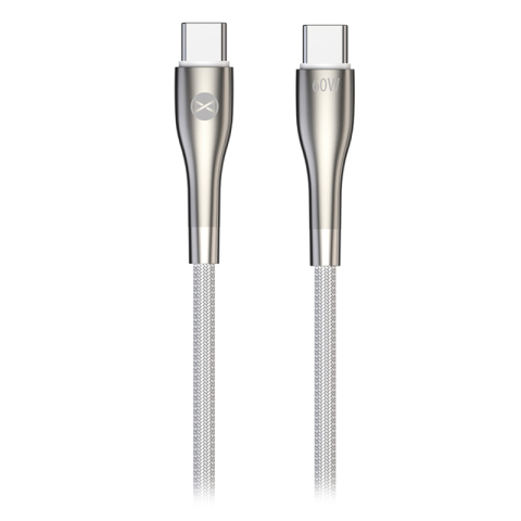 CABLU USB C - USB C 2M 60W - ALB [1]