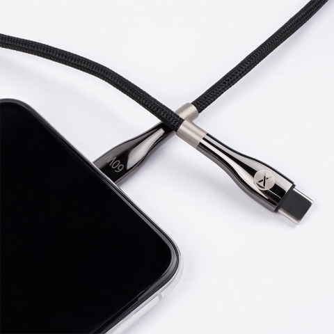 CABLU USB C - USB C 2M 60W - NEGRU [4]